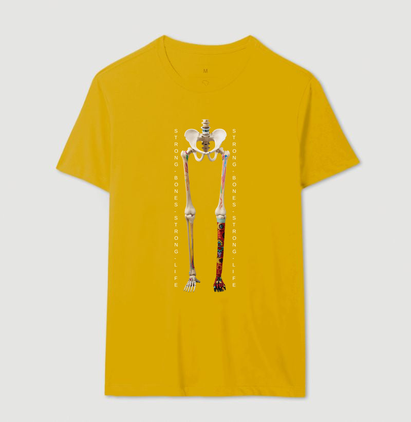 Camiseta Strong Bones, Strong Life