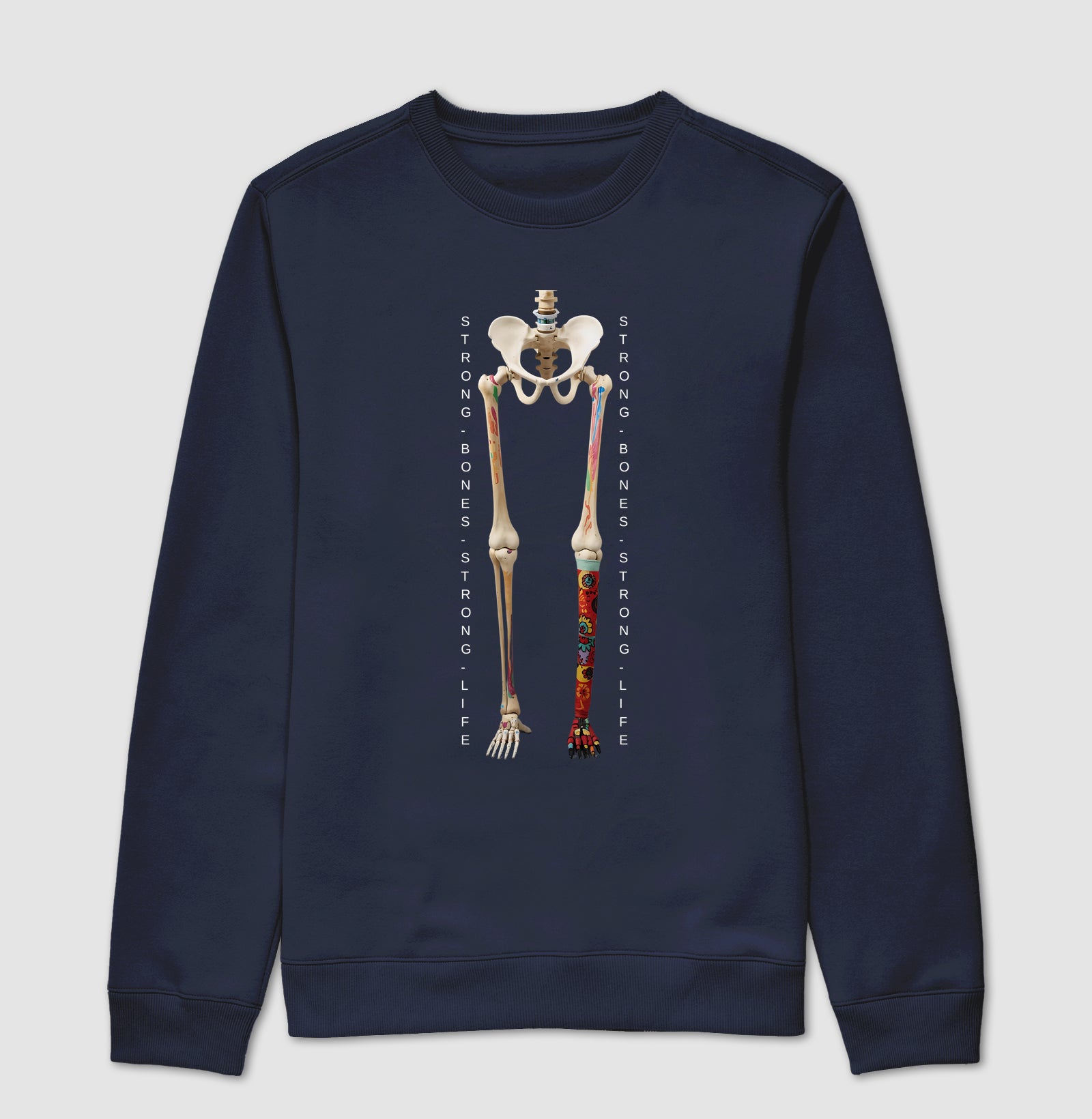 Camiseta Strong Bones, Strong Life