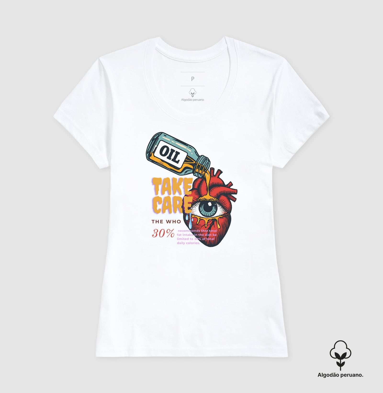 Camisa Oil Heart