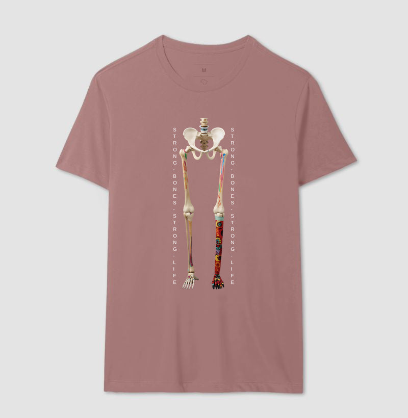 Camiseta Strong Bones, Strong Life