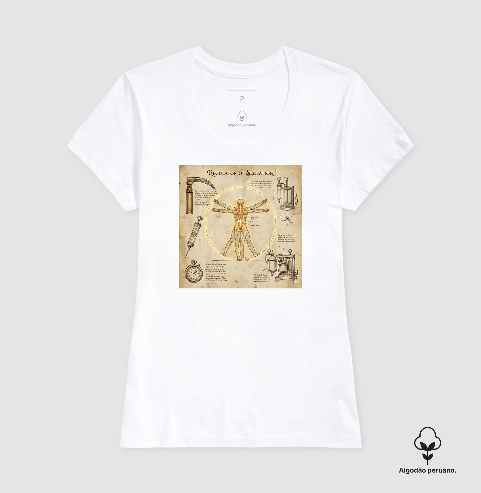 Camisa "The Da Vinci Anesthetist"