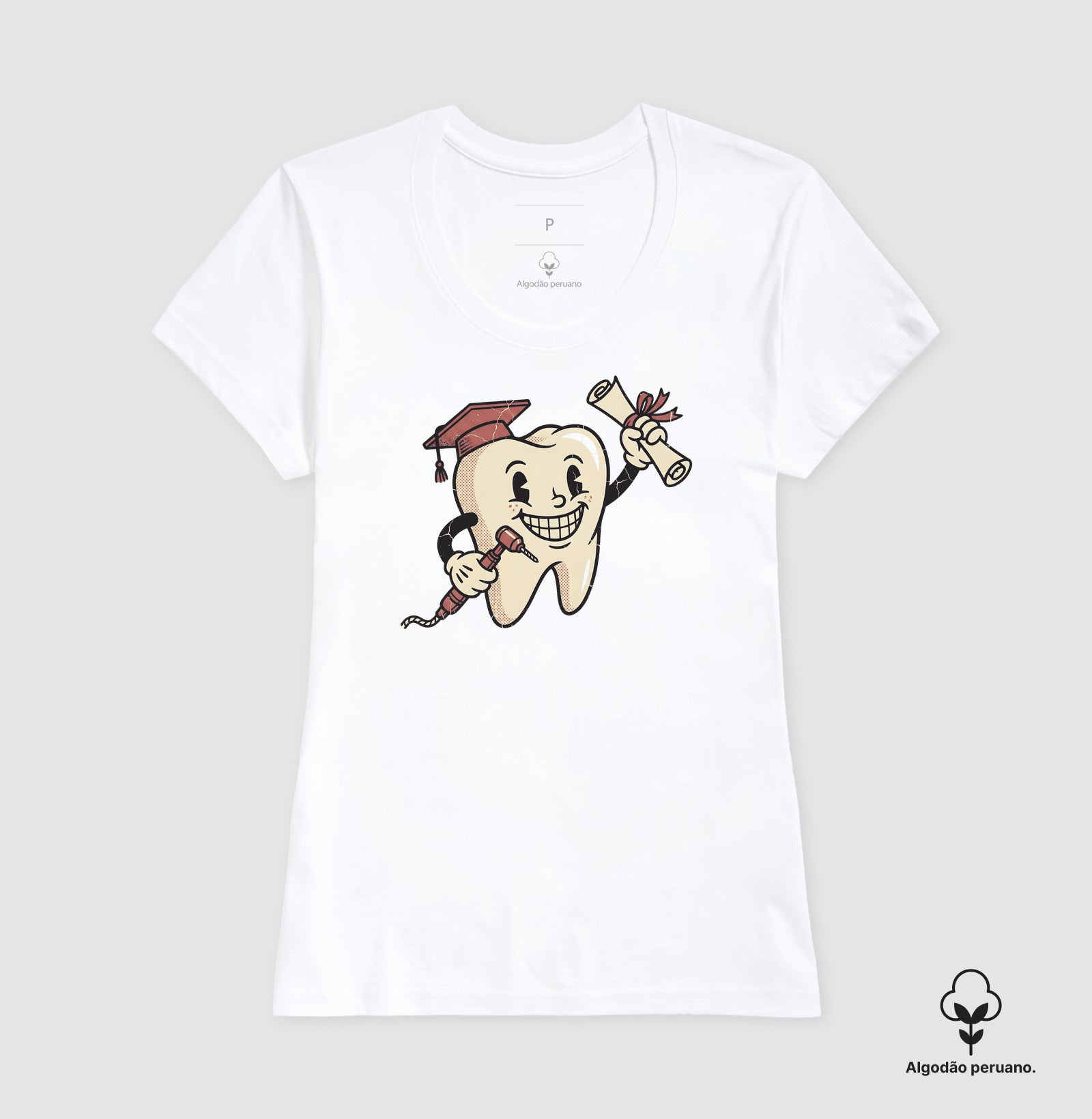 Camisa dentinho Old School