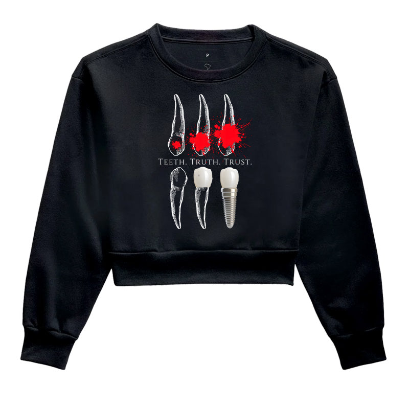 Camisa Teeth. Truth. Trust.